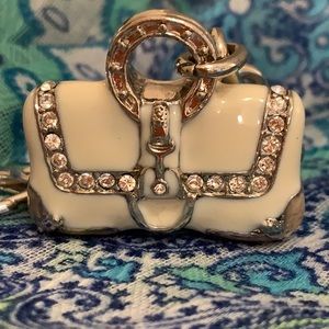 Argento SC Enamel Handbag Keychain/Bag charm